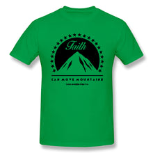 Load image into Gallery viewer, Air Jordan 1 Pine Green 1s Sneaker Tee Faith Can Move Mountains t Shirt