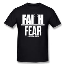 Load image into Gallery viewer, Air Jordan 1 Pine Green 1s Sneaker Tee Faith Fear Shirt

